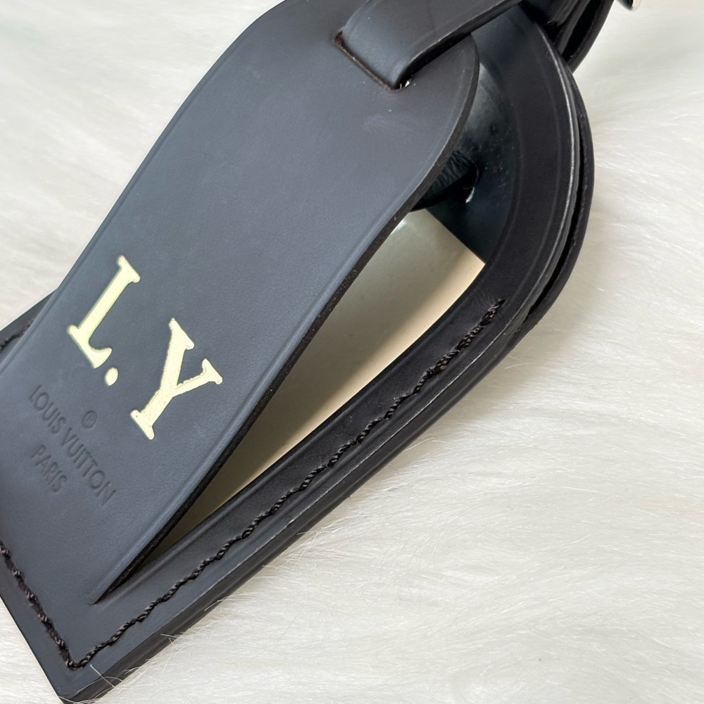 Louis Vuitton Black Luggage Tag - Picture 9 of 11